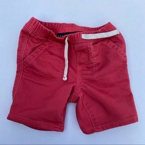 Gap Baby Red Pull On Shorts  Size 3-6 Months